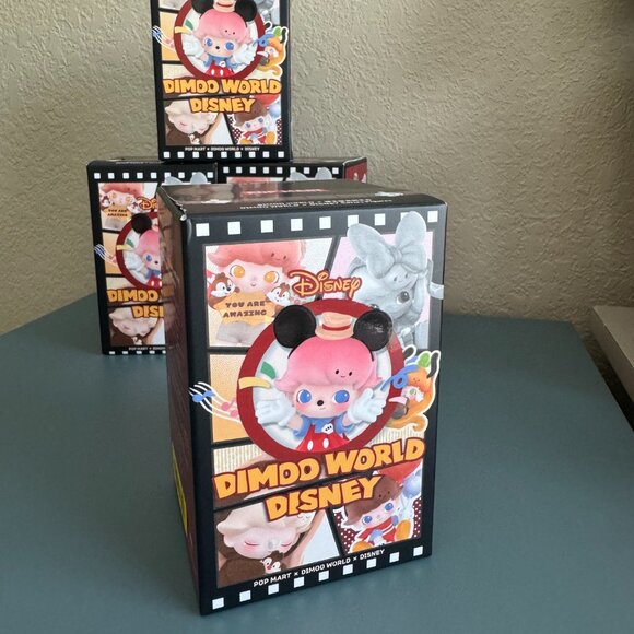 NWT POP MART Dimoo World Disney Mickey TV Show Figurine - Picture 2 of 7